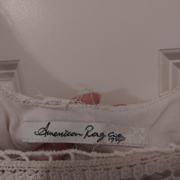 Vintage flowy tunic lace blouse - Picture 7 of 10